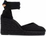 Castañer Carina espadrille wedges Black - Thumbnail 1