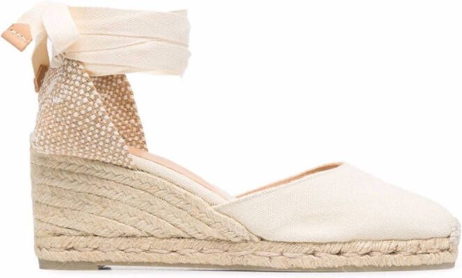 Castañer Carina wedge espadrilles Neutrals