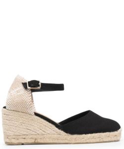 Castañer Carol wedge espadrilles Black