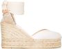Castañer Chiara 80mm wedged sandals White - Thumbnail 1