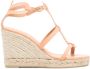 Castañer leather wedge espadrilles Neutrals - Thumbnail 1