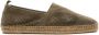 Castañer Pablo perforated suede espadrilles Green - Thumbnail 1