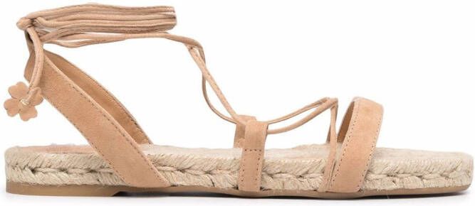 Castañer Palgia lace-up sandals Brown