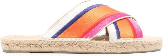 Castañer Paos flat sandals Orange