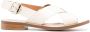 Cenere GB flat leather sandals Neutrals - Thumbnail 1