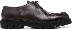 Cenere GB lace-up leather shoes Brown