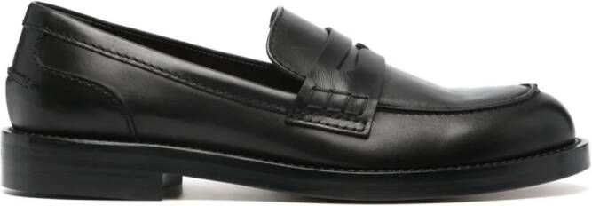 Cenere GB Pip Ranch leather loafers Black