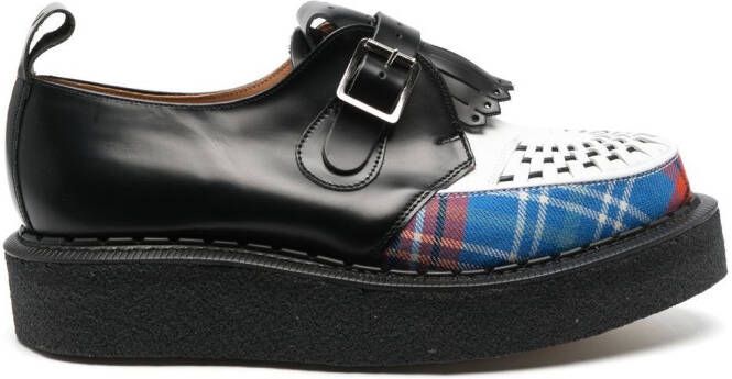 Charles Jeffrey Loverboy leather tassel loafers Black