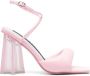 Chiara Ferragni Andromedra 100mm padded sandals Pink - Thumbnail 1