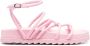 Chiara Ferragni Cable strappy flat sandals Pink - Thumbnail 1