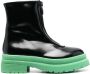 Chiara Ferragni chunky zip-up 60mm boots Black - Thumbnail 1