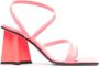 Chiara Ferragni star-heel square-toe sandals Pink - Thumbnail 1