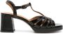 Chie Mihara 70mm Galta leather sandals Black - Thumbnail 1