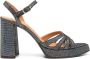 Chie Mihara 85mm Aniel leather sandals Black - Thumbnail 1