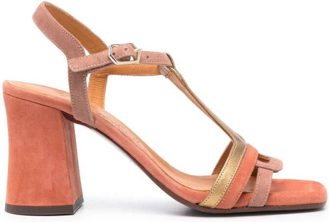 Chie Mihara 85mm open-toe leather sandals Neutrals