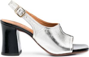 Chie Mihara 85mm open-toe sandals Silver