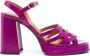 Chie Mihara 85mm Zelele leather sandals Purple - Thumbnail 1