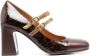 Chie Mihara Oly 90mm leopard-print leather pumps Brown - Thumbnail 1