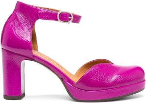 Chie Mihara 90mm heeled leather pumps Purple