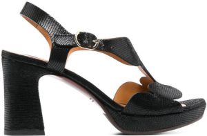 Chie Mihara 92mm Keita side-buckle fastening sandals Black