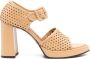 Chie Mihara Aijin 100mm leather sandals Neutrals - Thumbnail 1