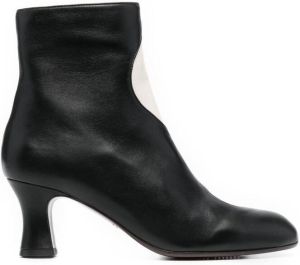 Chie Mihara Akemi two-tone ankle boots Black