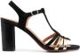 Chie Mihara Babi 90mm ankle-strap detail sandals Black - Thumbnail 1