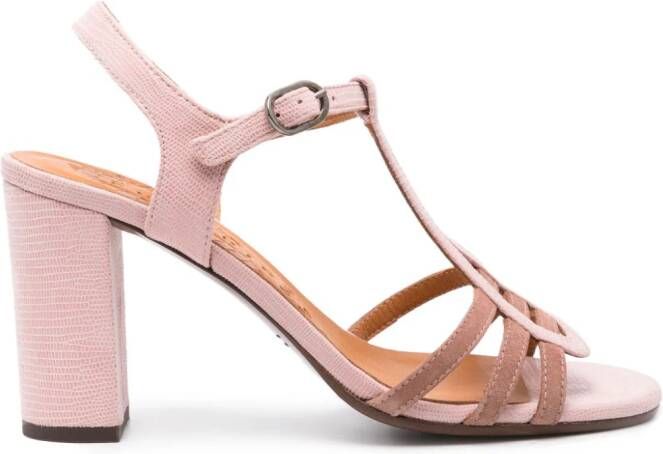 Chie Mihara Babi 90mm leather sandals Pink