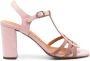 Chie Mihara Babi 90mm leather sandals Pink - Thumbnail 1