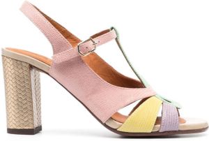 Chie Mihara Baden 90mm leather sandals Pink