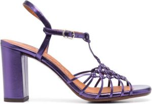 Chie Mihara Bassi 90mm strappy-design sandals Purple