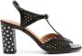 Chie Mihara Bessy 80mm leather sandals Black - Thumbnail 1