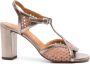 Chie Mihara Bessy perforated-panels sandals Neutrals - Thumbnail 1
