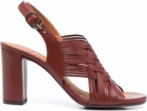 Chie Mihara Beya leather sandals Brown