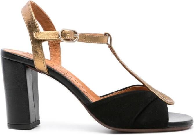 Chie Mihara Biagio 90mm suede sandals Black