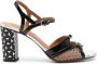 Chie Mihara Bindi 85mm leather sandals Black - Thumbnail 1
