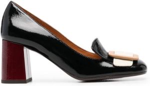 Chie Mihara buckle-detail 70mm heeled pumps Black