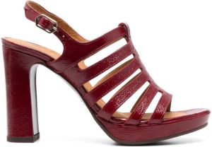 Chie Mihara Caydan leather sandals Red