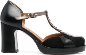 Chie Mihara Dafaba 80mm leather pumps Black