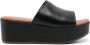 Chie Mihara Duci 70mm leather mules Black - Thumbnail 1