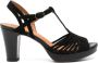 Chie Mihara Elenja 70mm suede sandals Black - Thumbnail 1