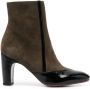 Chie Mihara Ewan 75mm leather ankle boots Black - Thumbnail 1