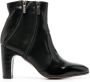 Chie Mihara Ezapi 90mm zip-detailed leather boots Black - Thumbnail 1