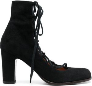 Chie Mihara Faruk 90mm lace-up boots Black