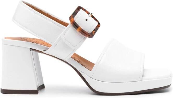 Chie Mihara Ginka 55mm leather sandals White