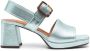 Chie Mihara Ginka 75mm leather sandals Blue - Thumbnail 1