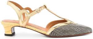 Chie Mihara Habal low-heel pumps Gold