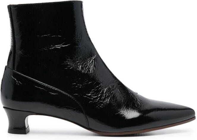 Chie Mihara Heyu 45mm pointed-toe boots Black