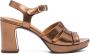 Chie Mihara Kekol 85mm leather sandals Brown - Thumbnail 1