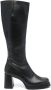 Chie Mihara Kery 100mm leather boots Black - Thumbnail 1